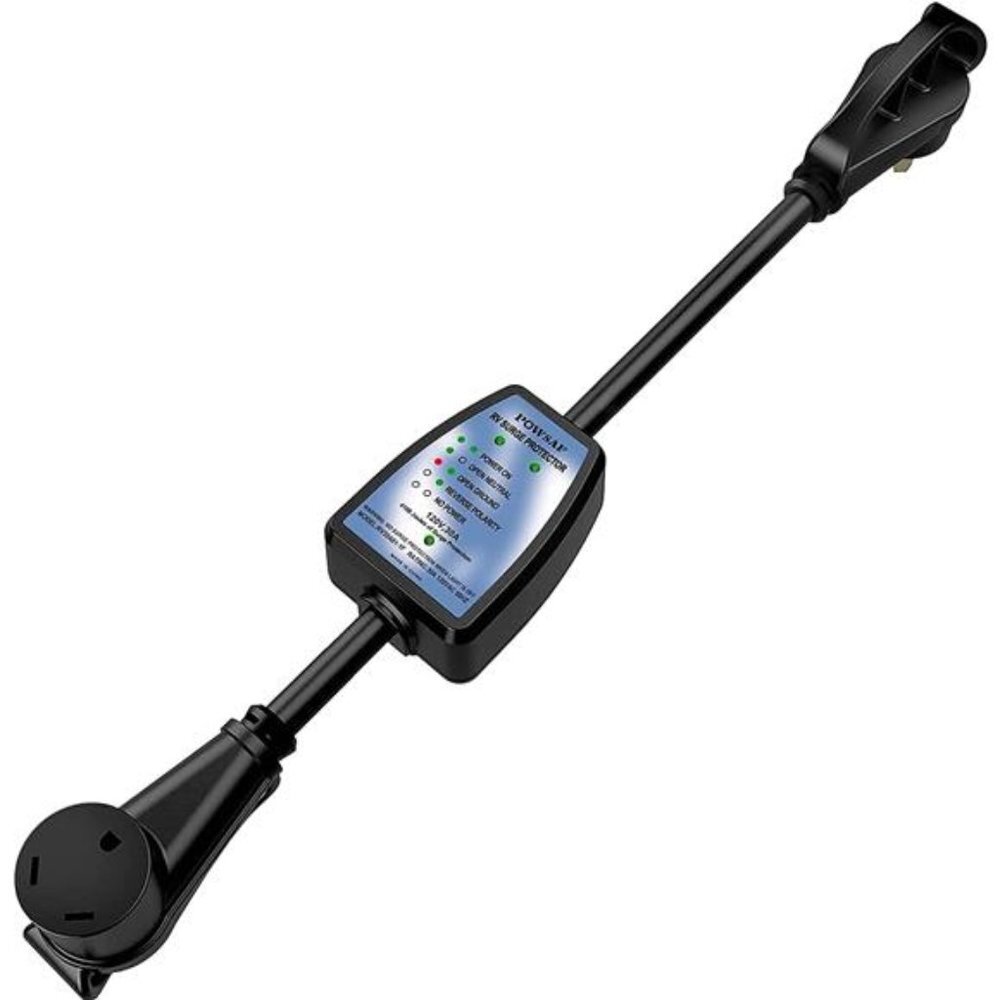 RV Surge Protector 30 amp, POWSAF RV Power Defender